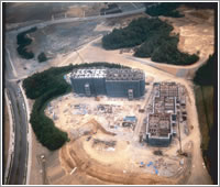 平成元年～16年 建設中の理学部キャンパス全景